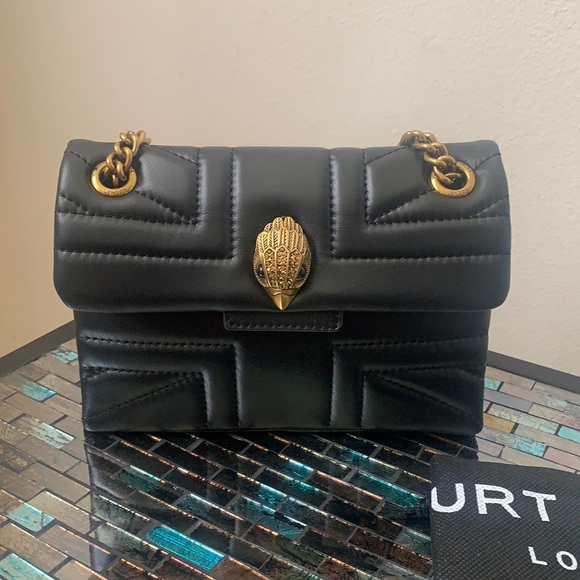 Kurt Geiger Handbags - KURT GEIGER LONDON LEATHER MINI KENSINGTON CROSSBODY BAG